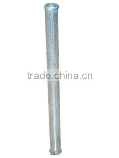 Weight drop balance pipe for farm irrigation sprinklers