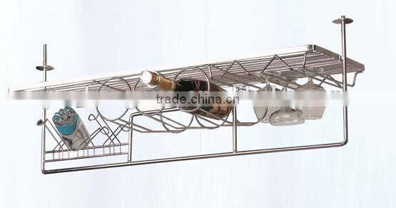 Multi-function bar tools portable wine rack