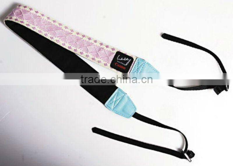 fashion cute digital Pink camera neck strap