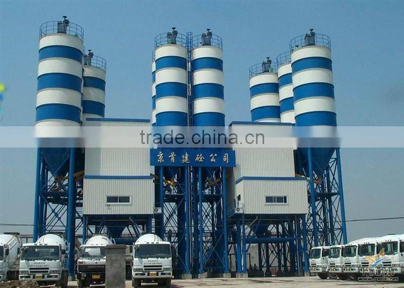 PLC controlled concrete batching plant,cement batching plant,HZS25concrete mixing plant (project)