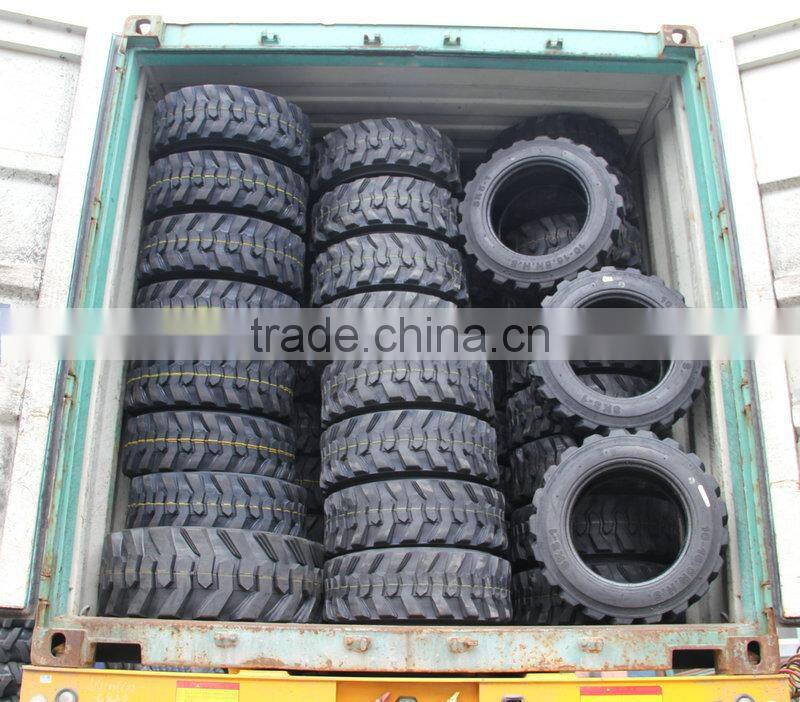 Tire for skid steer loaders 14-17.5 bobcat skid steer tire