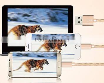 hot saling 2 in 1 USB Data Transfe Cable 2016 New Hot Products