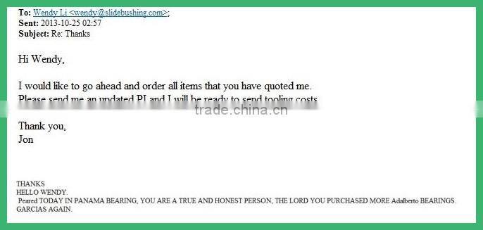 Hot Sale Good Material and Long Working Life ptfe soft stripe bearing