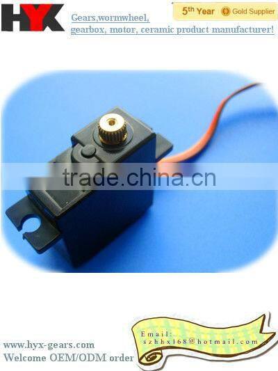 GuangDong metal servo with gears and parts