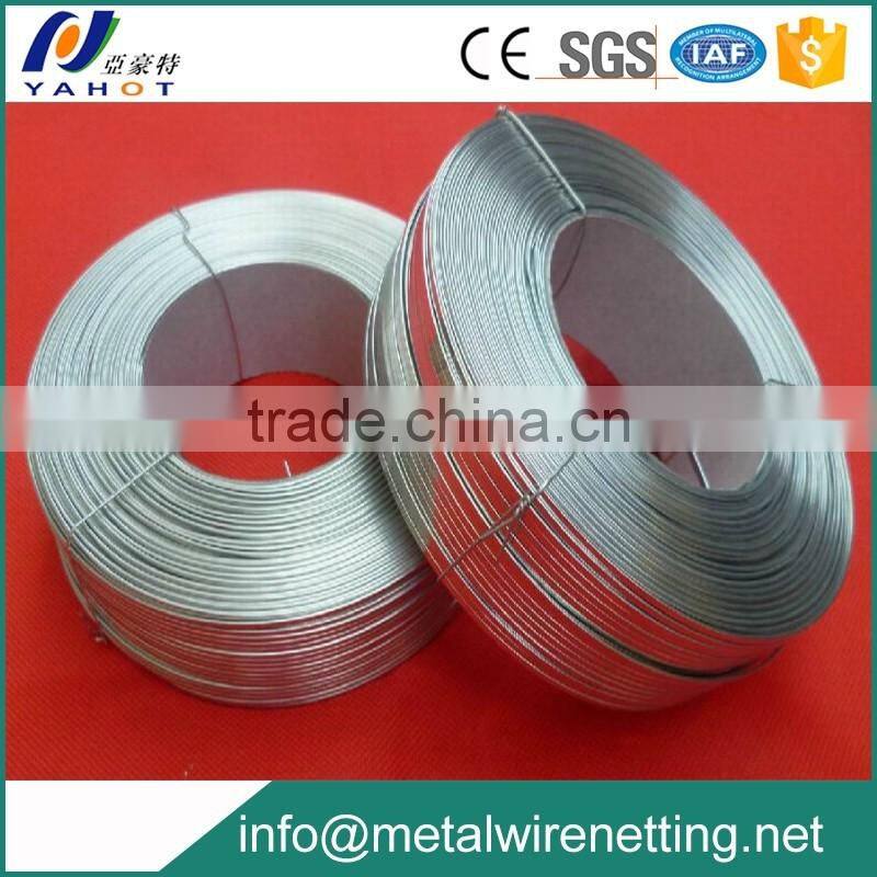 galvanized wire flattening machine/wire flattener for stapler pin machine