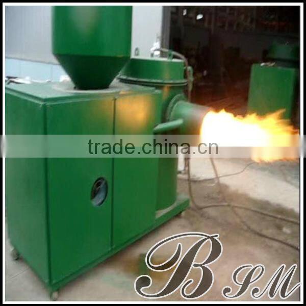 Large capacity burner biomass pellet machine for factory using