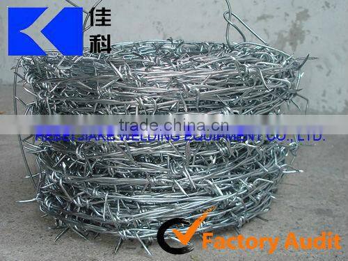 GI barbed wire machines| pvc barbed wire machines made in China