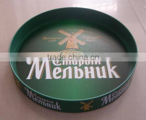 Popular ABS bar serving tray for beer food fruits etc.various shape and design color,OEM orders are welcome