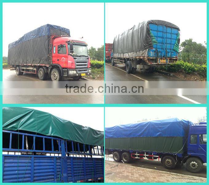 Korea pvc tarpaulin in standard size for truck cover production line