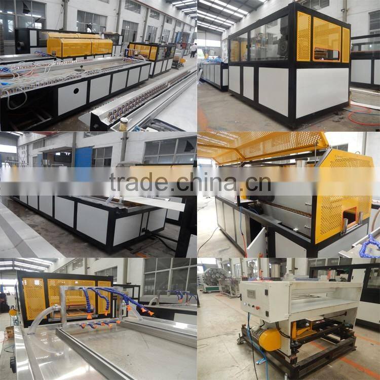 pvc ceiling panel production line/pvc wpc wall panel extrusion line/pvc ceiling making machinery