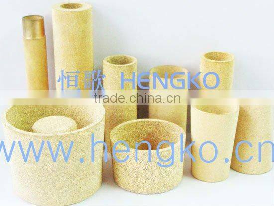 powder sintered copper refillable filter cartridge