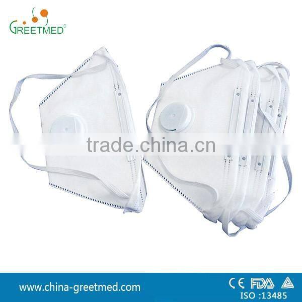 medical filtering half face mask