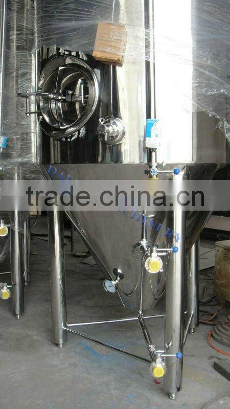 15BBL stainless steel 60 or 90 Degree Conical Beer Fermenter