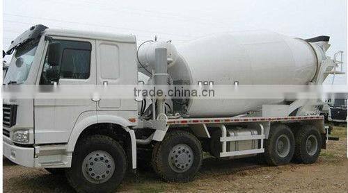 HOWO 8X4 concrete mixer truck for sale