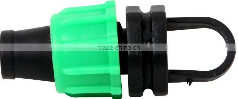 Agriculture Irrigation Plastic Drip Tape Fitting Lock Coupling