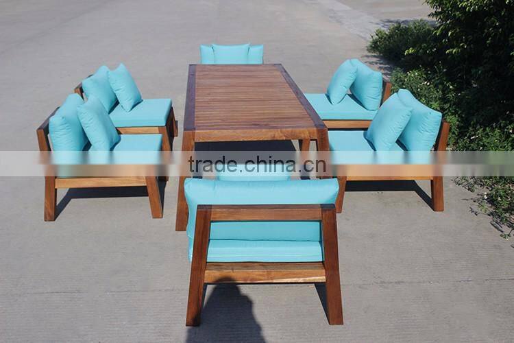 Outdoor Furniture Wood Coffee Table Set