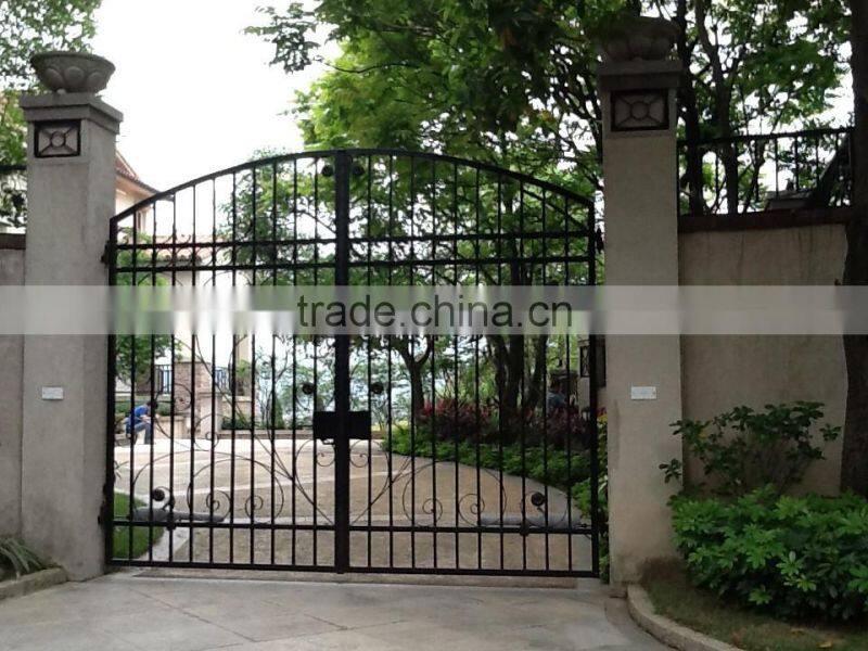 Bisini Luxury Main Gate Design, Royal House Iron Main Gate Design, Iron Main Gater