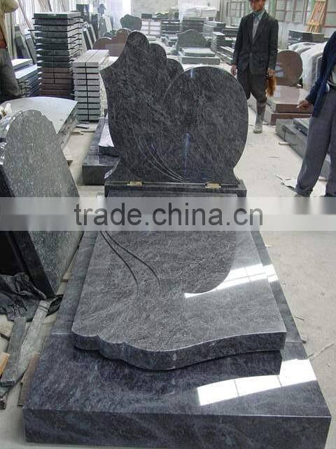 Multicolor grey tombstone and monument