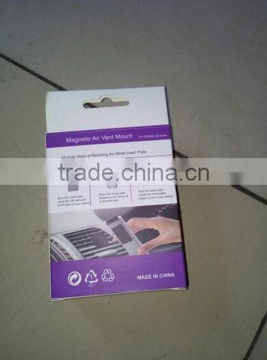 Magnetic Car Phone Holder, Car Mount Export Wind GPS Stand