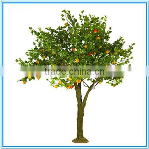 Artificial pomegranate tree with lights