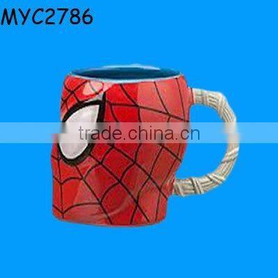 Unique design ceramic wood mini beer stein