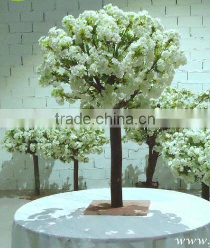Wholesale silk cherry blossom decorative tree cheap price good quality