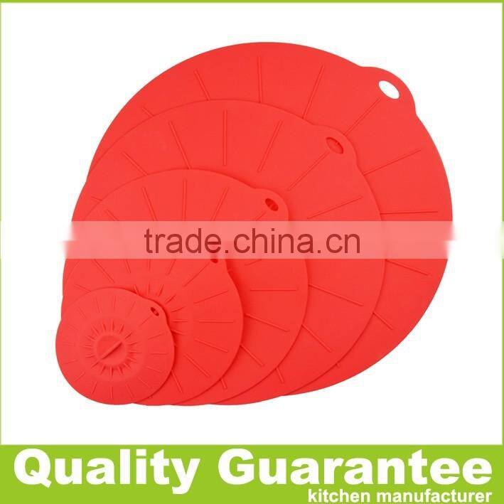 food grade colorful silicone bowl covers, silicone suction lids for bowl,silicone lid /food cover