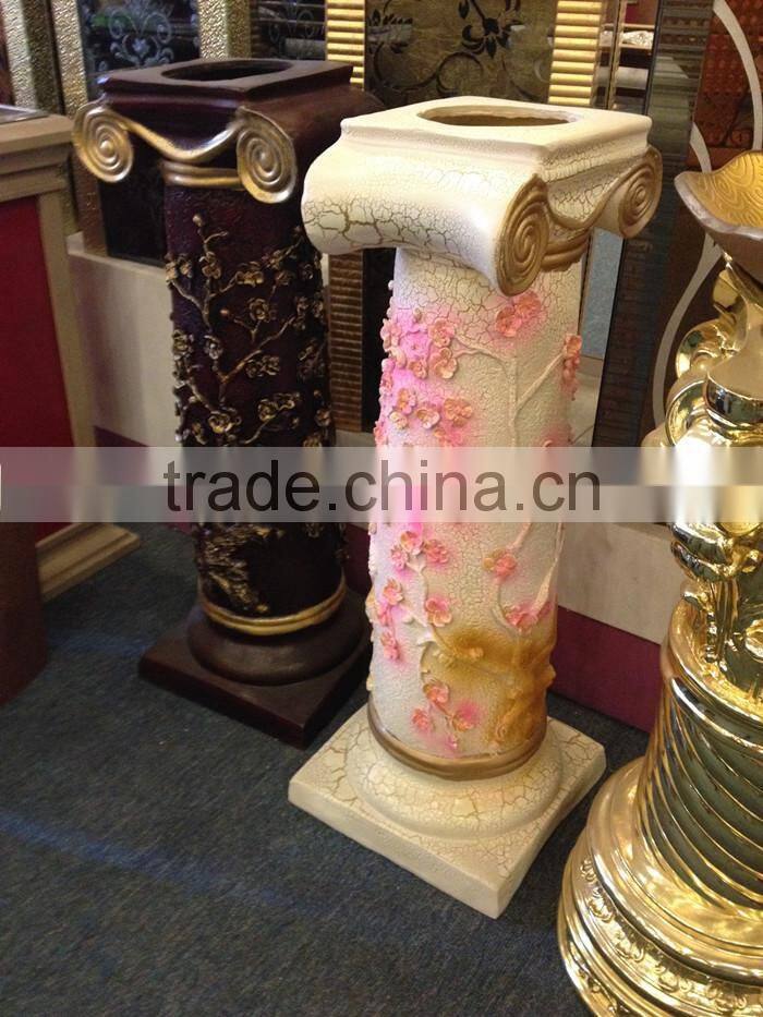 Decorative ashtray pillar Garden resin decoration