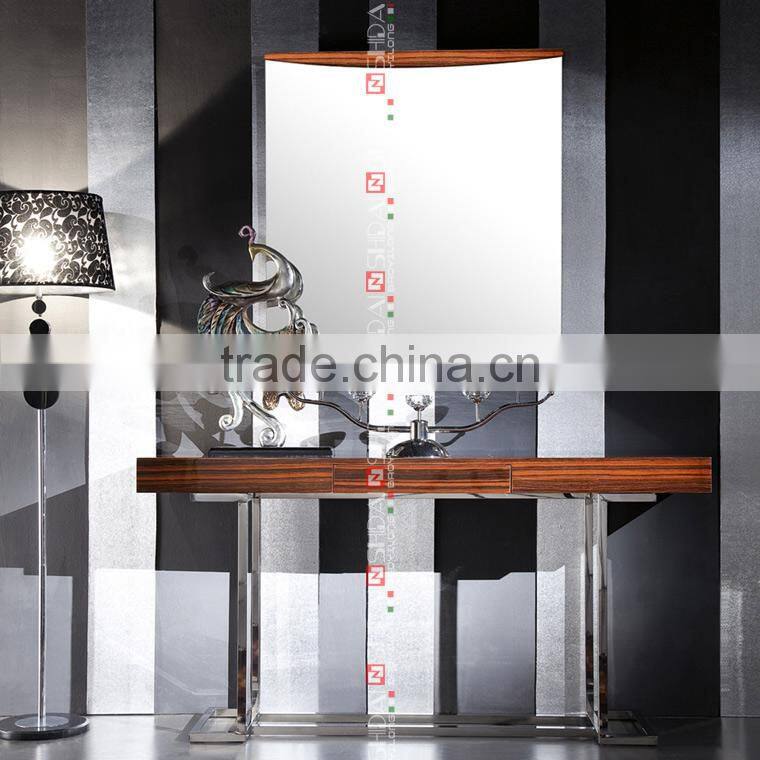 modern console table / antique console table / stainless steel console table E-162