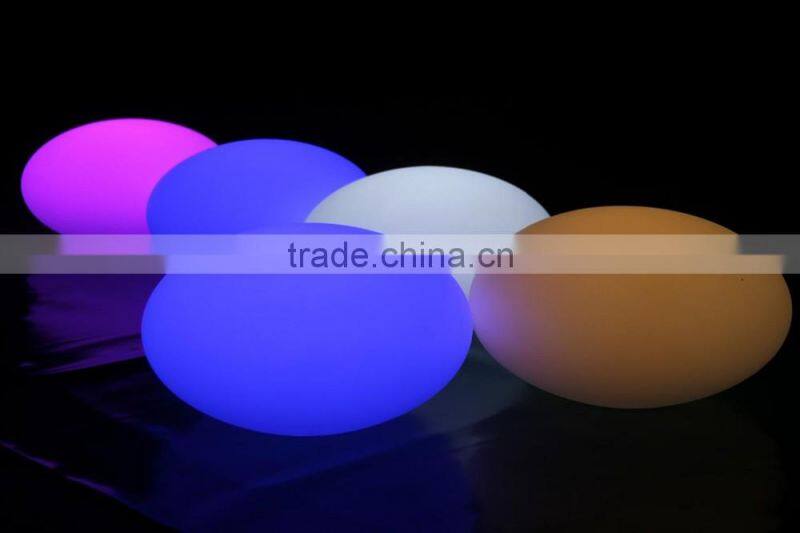 Rechargeable Led Egg Ball Lighting color changing led ball