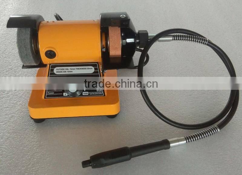 GOLDENTOOL 50mm Electric Power Small hobby bench saw Mini 2" Bench Top Cut Off Saw