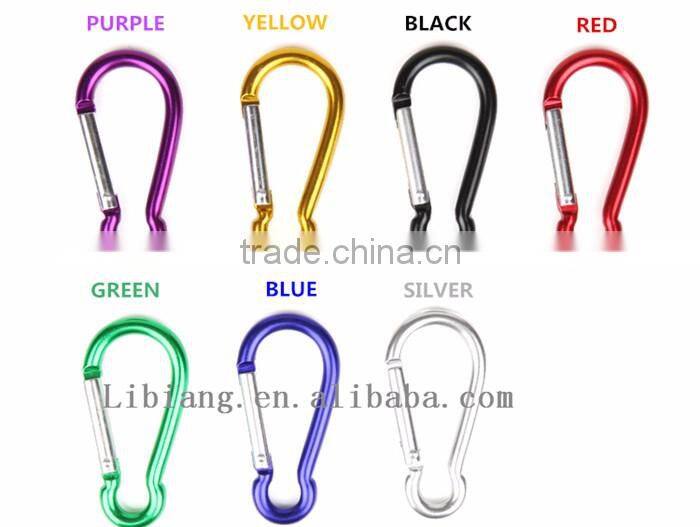 Hot sale Pear-Shaped carabiner bulk, clambing carabiner