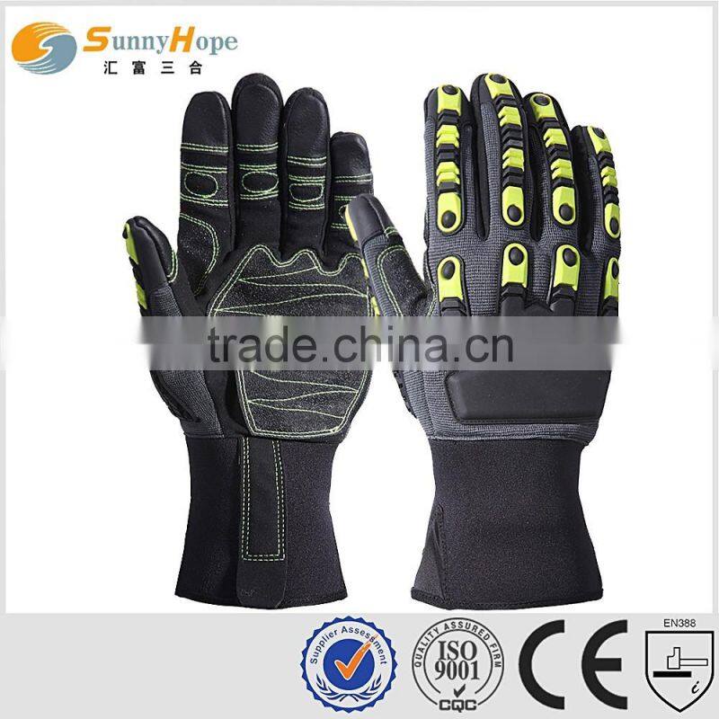 Sunnyhope protection hand gloves making machine
