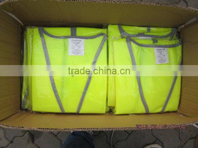 Yellow reflective vest-DSV301