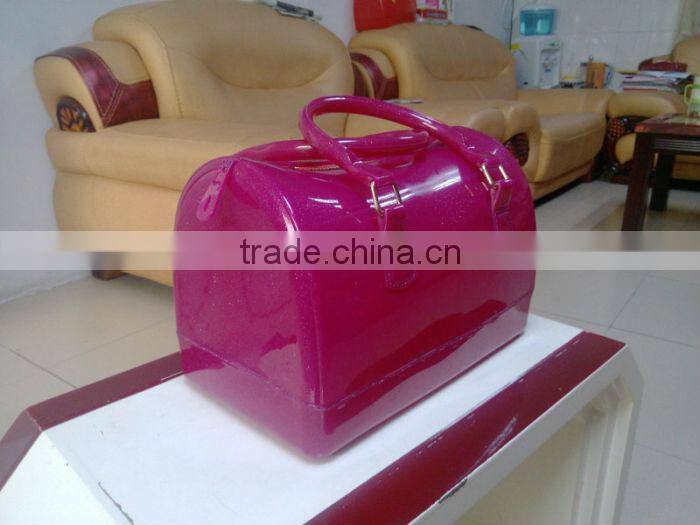 Fancy girls' PVC candy bag| shopping bag| cosmetic bag