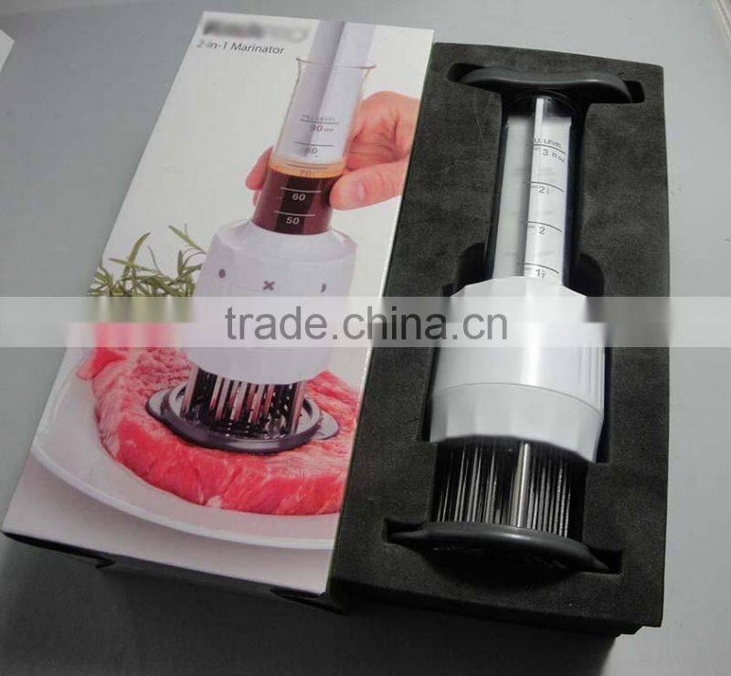 INJ- 111 meat tenderizer with syringe 2 in 1