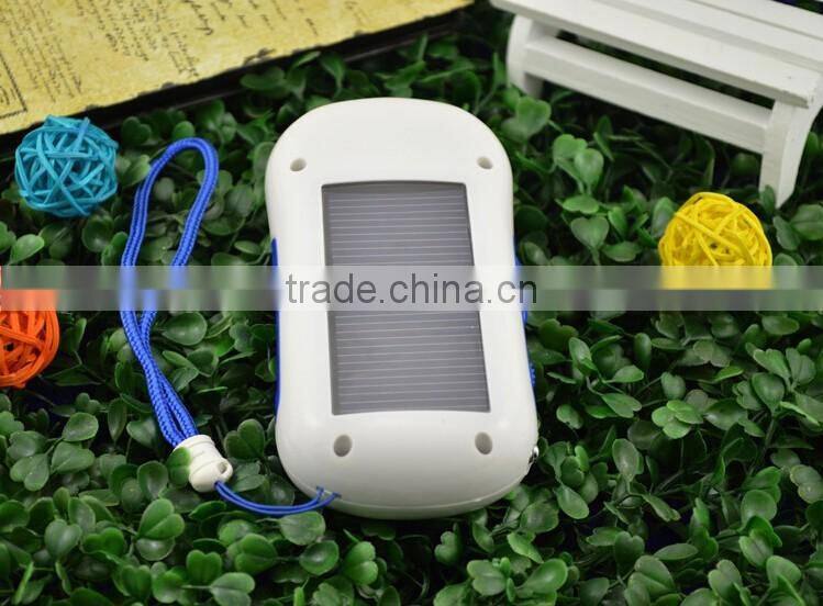 Solar flashlight (with FM radio)