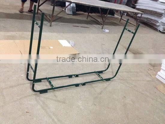 Recycled material discount log storage rack extention