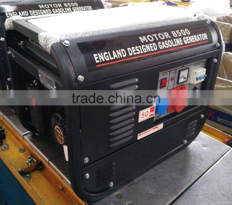 hot selling in Chile market 220v50hz Gasoline engine 168F engine honda generator list