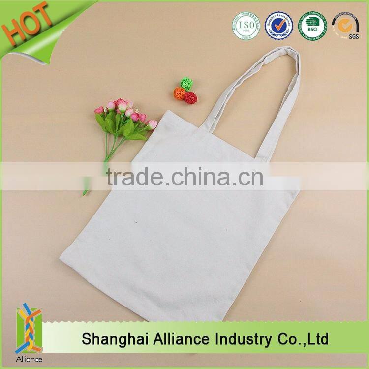 Eco friendly promotional natural cotton canvas shopping bag