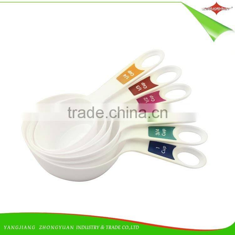 ZY-L1040A 15pcs plastic salad bowls set with measuring spoons