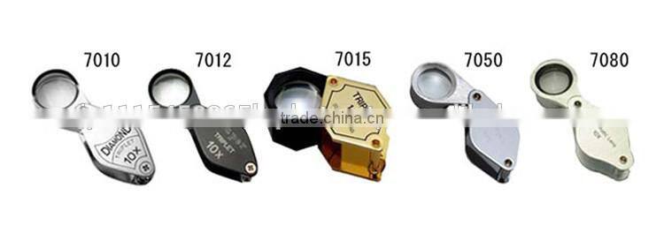 Brightness optical glass lens magnifier for professional, small lot order available