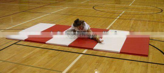 Pink Portable Cartwheel Exercise Tumbling Mat