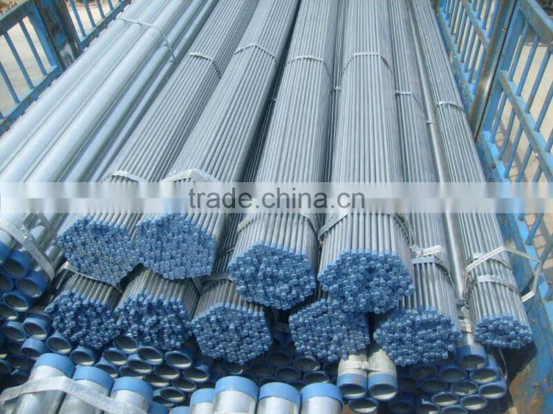 carbon steel ERW pipe/round pipe
