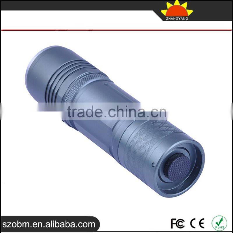 New arrival OEM W519 XP-E LED 500Lm 5 mode Outdoor HIgh quality led torch ,EDC flashlight