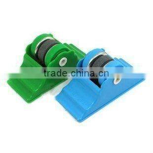 Convenient Double Grinding Wheels Kitchen Knife Sharpener