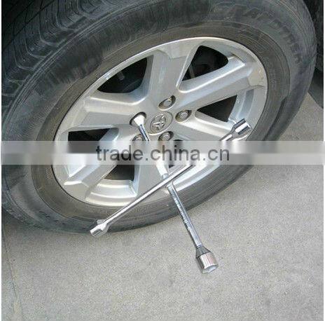 14" Colorful auto wheel socket wrench cross wrench