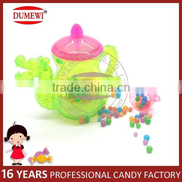 Fancy Dragon Shape Teapot Hard Candy Magic Toys