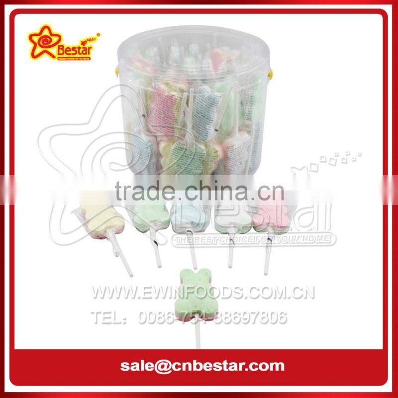 Cartoon Lollipop Bear Shaped Tablet Hard Lollipop