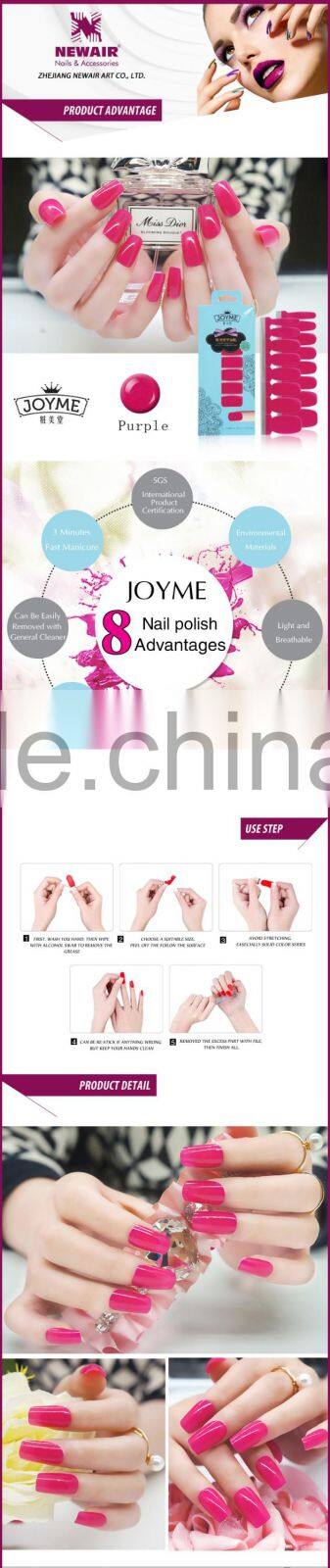 New Air Promotional Custom Design Printing Nail Polish Sticker